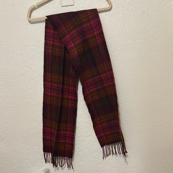 Lochcarron Highlander 100% Lambswool Scarf 61” long *flawed* VTG - Picture 4 of 6